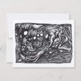 Grendel Mãe Dream, por Brian Benson Flat Card