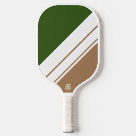 Greve de Corrida Branca de Mocha Verde Florestal C