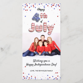 Greve de Estrelas de Foil Balões de 4 de julho - C