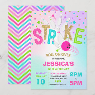 Greve de Festas de aniversário de Convite à Boli