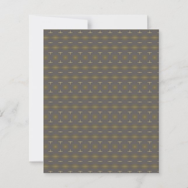 Grey and Yellow patterned scrapbook paper (Frente)