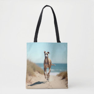 Greyhound Elegante Tote Bag