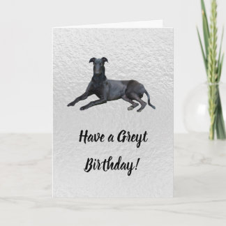 Greyhound tem um cartão de aniversário grego