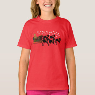 Greyhounds Puxando Kids T-Shirt