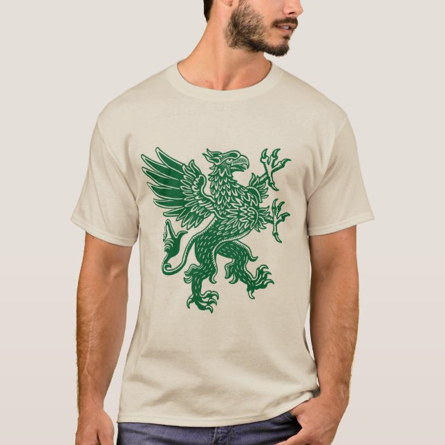 Griffin - Camisa Verde Florestal (Frente)