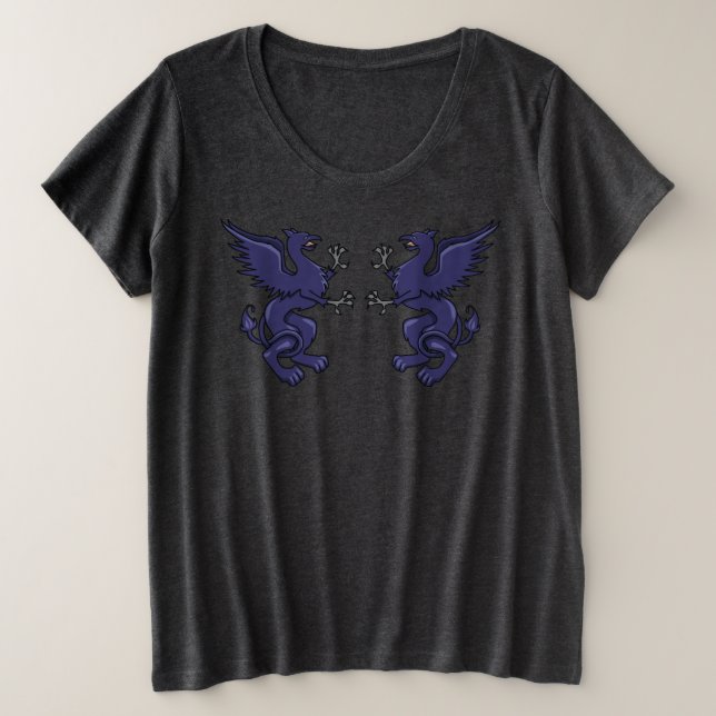 Griffin Crest T-Shirt (Frente do Design)
