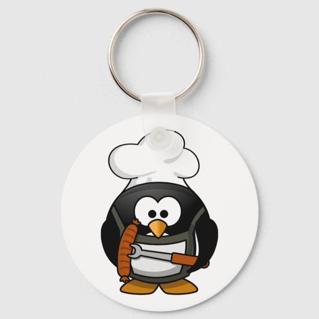 Griling Penguin Chaveiro (Frente)
