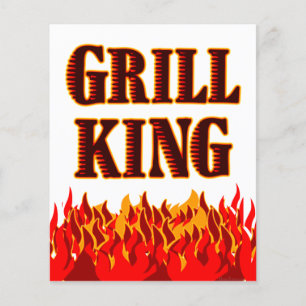 Grill King Red Flames Modelo