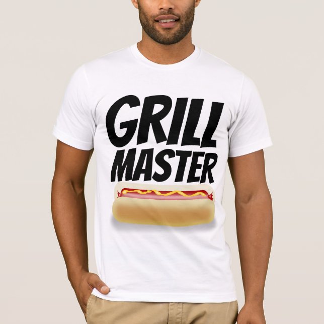 GRILL MASTER PAI T-shirts (Frente)