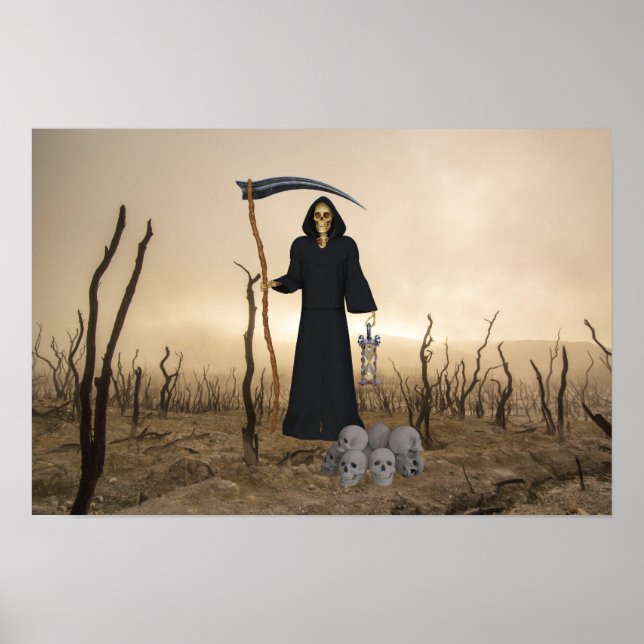 Grim Reaper Matte Poster (Frente)