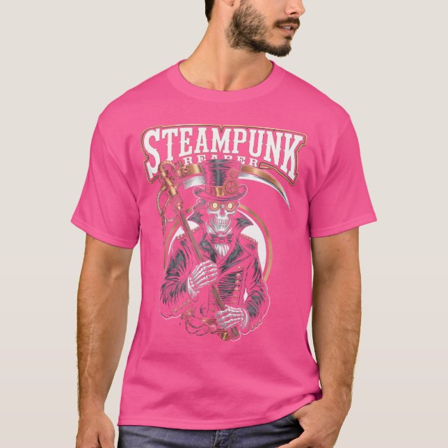 Grim Reaper Steampunk Death God Gears Top Hor Scif (Frente)