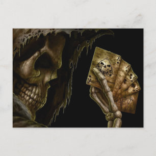 Grim Reapers Joga Cartões Com A Mão Vencida