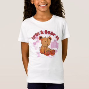 grin e urso a camisa de criança