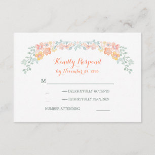 grinalda floral da aguarela que wedding cartões de