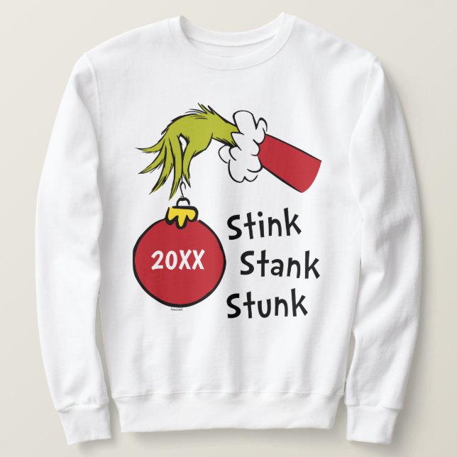 Grinch | Camisa Stink Stank Stunk (Frente do Design)