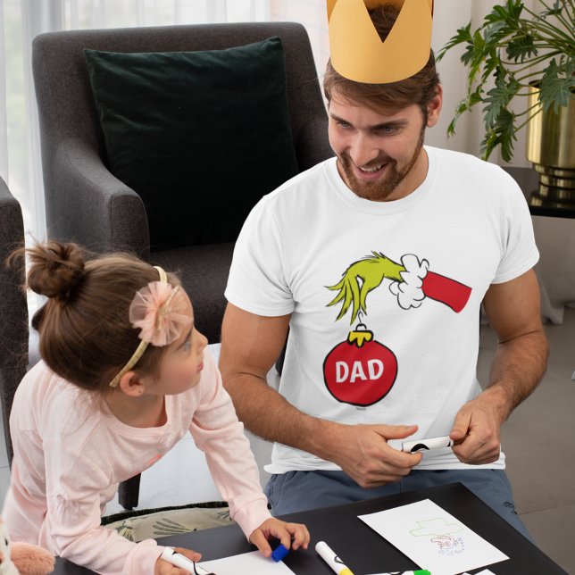 Grinch | Camiseta de Pai (Criador carregado)