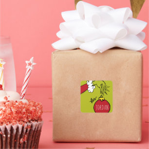 Grinch   Etiqueta para Presente de Aniversário Nat