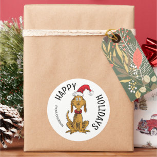 Grinch   Max Papai Noel   Etiqueta de Presente de 