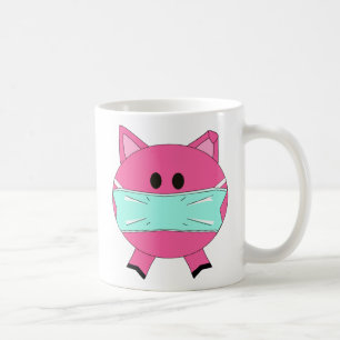 Gripe dos suínos - a caneca de café