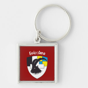 Grischun Svizra porta-chaves