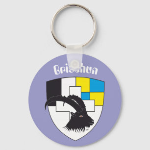 Grischun Svizra porta-chaves