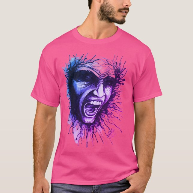 Gritando Face T-Shirt (Frente)