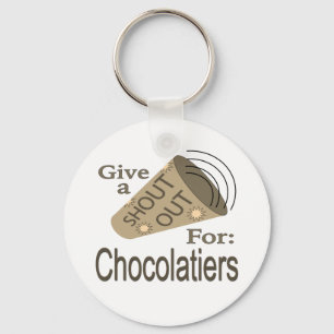 Gritar para Chaveiro de Chocolatistas