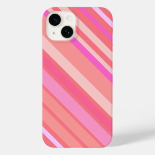 Grito de Grelha Diagonal Rosa Moderno