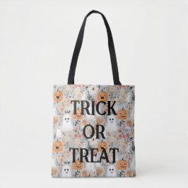 Grito ou Tratar Bag Tote do Halloween