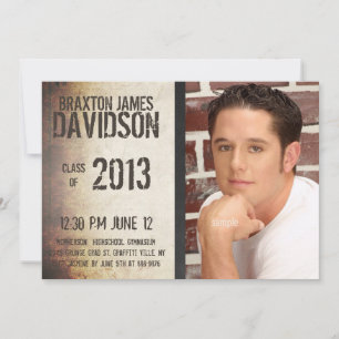 Gritty Grunge Estilo Grafitti Formando de Foto