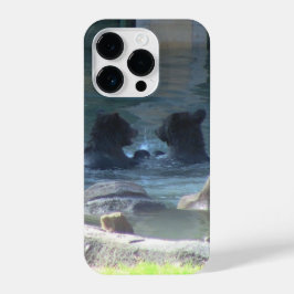 Grizzly Bear Couple iPhone Case