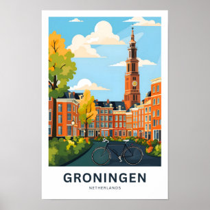 Groningen Países Baixos Viagem Impressão