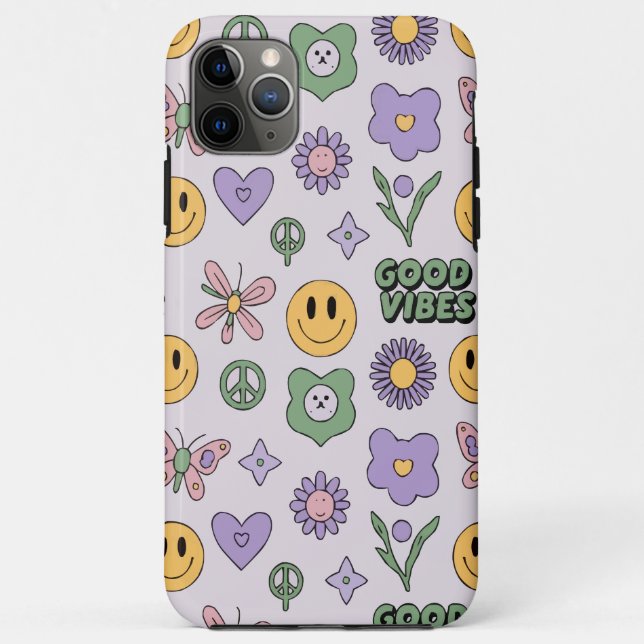 Grooves Good Vibes capas de iphone de Borboleta Y2 (Verso)