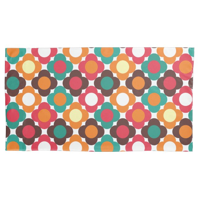 Groovy 70s Retro Flower Pattern | Bold Boho Floral (Frente)