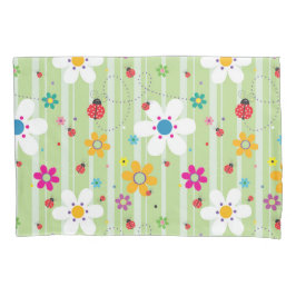 Groovy 70s Retro Hippie Flower Power Ladybug