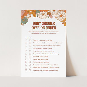 Groovy Baby Over ou under Game