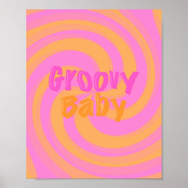 Groovy Baby Poster (Frente)