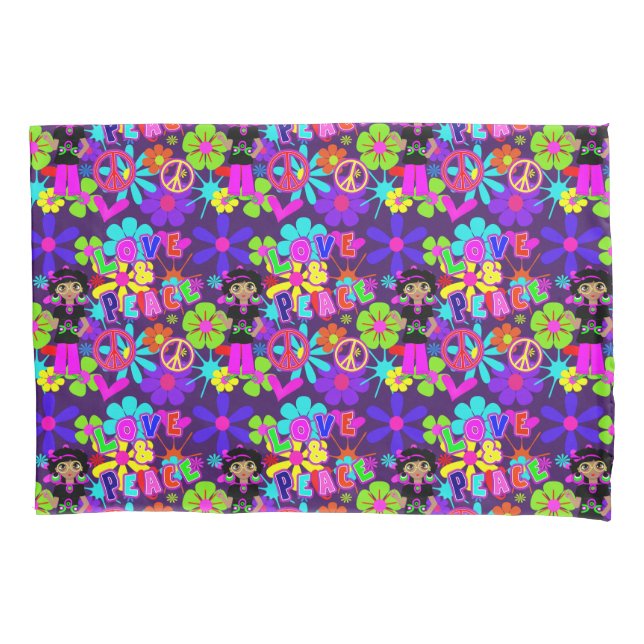 Groovy De Energia Hippie Flower Do Love & Peace 60 (Frente)