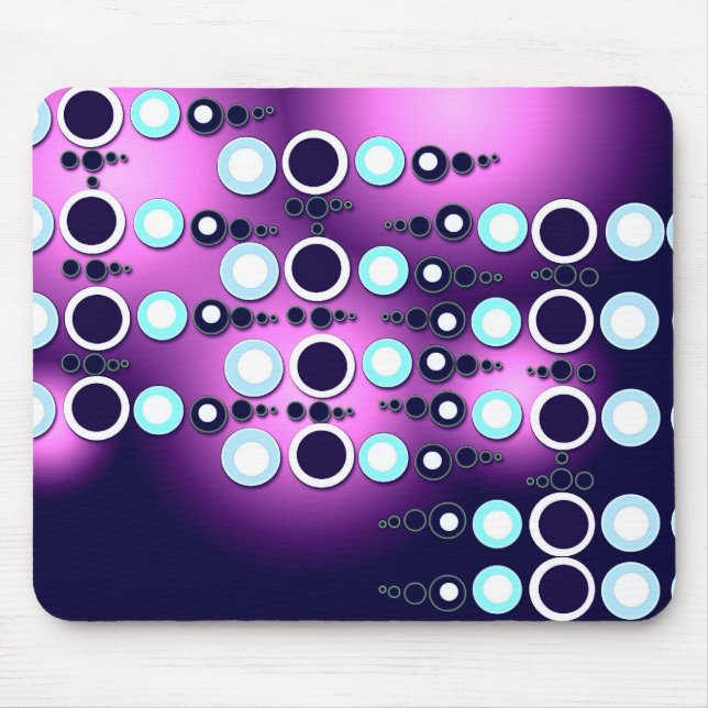 Groovy Dots Mousepad (Frente)