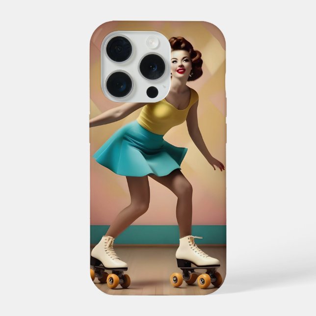 "Groovy Glide: Ritmos Retrô em Rodas de Skate" (Verso)