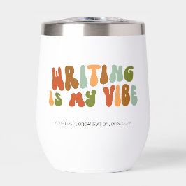 Groovy Retro Escrevendo Minha Visibilidade, Escrit