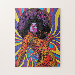 Groovy Retro Jigsee Quebra-cabeça