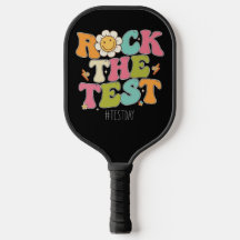 Groovy Rock The Test Motivational Testing Day
