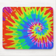 Groovy Tie-Dye Mousepad