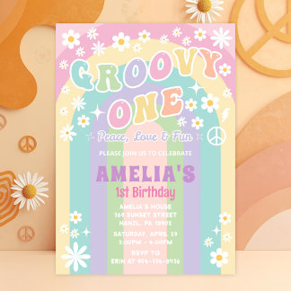 Groovy, um convite de aniversário