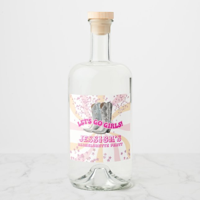 Groovy Vamos Go Girls Western Festa de solteira (Frente)