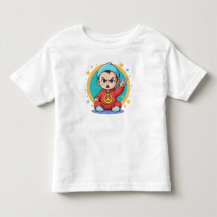 Groovy Vibes Kids T-Shirt - Estilo de Pop de Hippi
