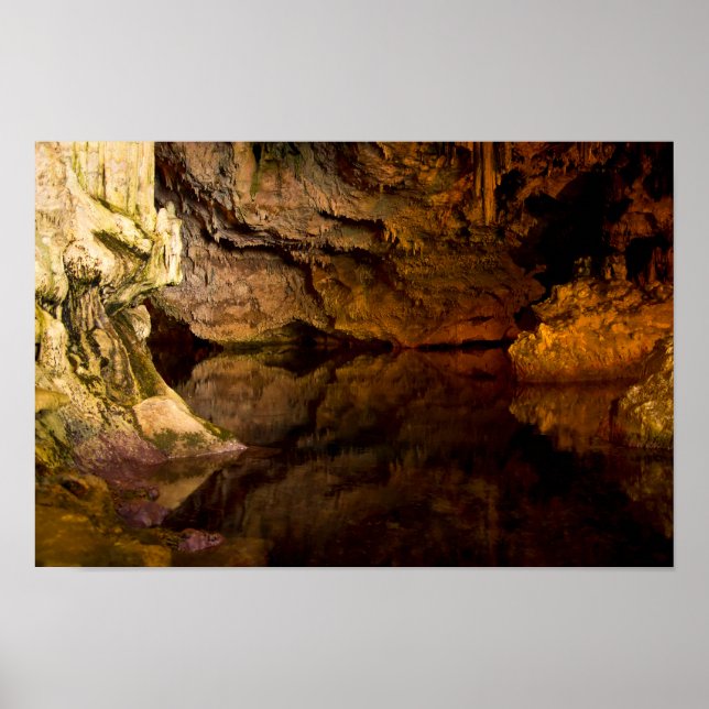 Grotto de Netuno, poster da Sardenha (Frente)