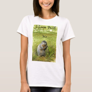 Groundhog Day "I Love Phil", longa manga T-Shirt