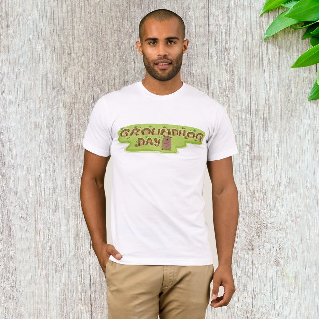 Groundhog Day Mens T-Shirt (Criador carregado)